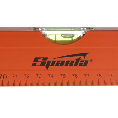 SPARTA level, 150 cm, aluminum, 3 eyes, orange, ruler-2