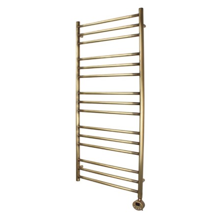 Domoterm electric heated towel rail "Medea" P15, 500x1200 mm, right, bronze