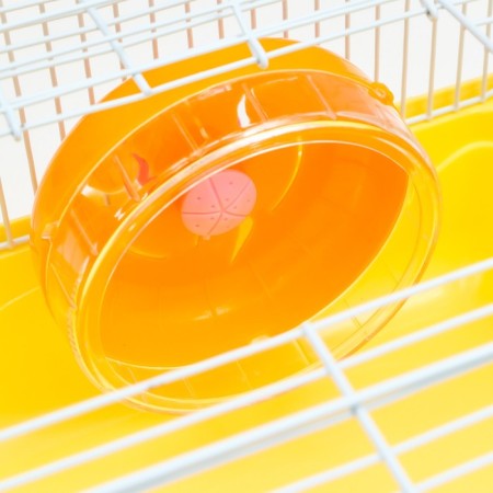 The cage for rodents "Pigzon", 31 x 24 x 17 cm, yellow-3