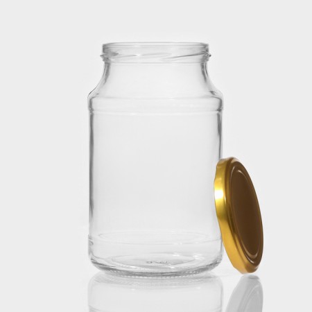 A set of glass cans with a conservation lid, TO-82 mm, 0.9 l, 6 pcs-2