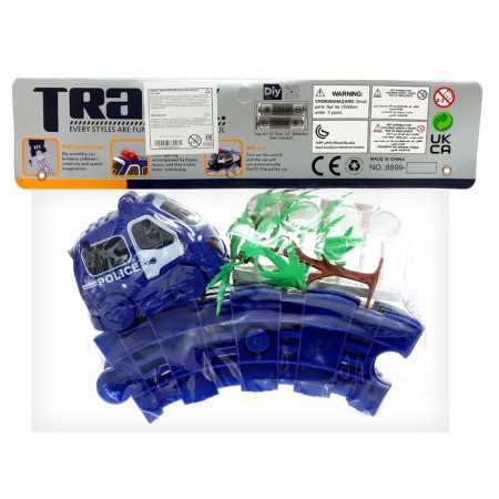 The Silmary Machine Automobile Track, works from batteries, road signs in the kit-10