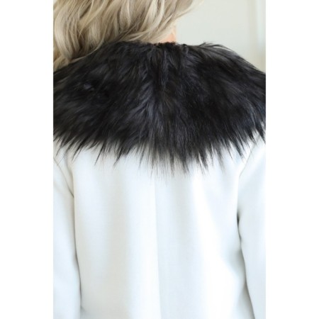 Female coat, size 42, white color-5