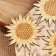 Hot Sunflower stand, D = 19 cm, juniper