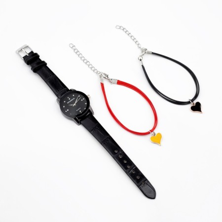 Women's gift set "Lader" 2 in 1: wristwing and bracelet-1