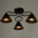 Chandelier "Edmas" 3he27 40w Black 58x58x22 cm Bayerlux