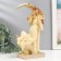 Polystone souvenir "In love pair in a month in flowers" 7.5x18x28 cm