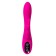 Triple vibroostimulator Jos Spanky, silicone, pink color, 21 cm
