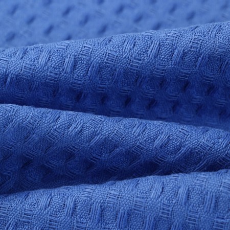 New Year's gift set of Snow: Blue towel 35x60cm, HL 100%, waffle 220g/m2-2