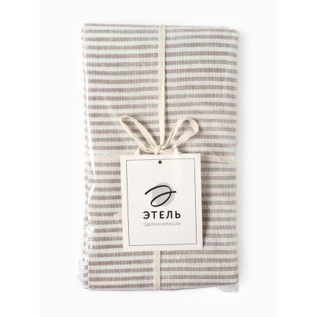 The path to the Ethel StraightForward 40 × 146 cm, flax 100%, 180 g/m², white/gray-10