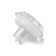 Thermomhayba Stroybat, for polycarbonate, M38, transparent, 25 pcs