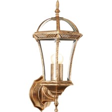 Garden-park lamp Feron PL621, IP44, E27, 60 W, 225x205x540 mm, color black gold