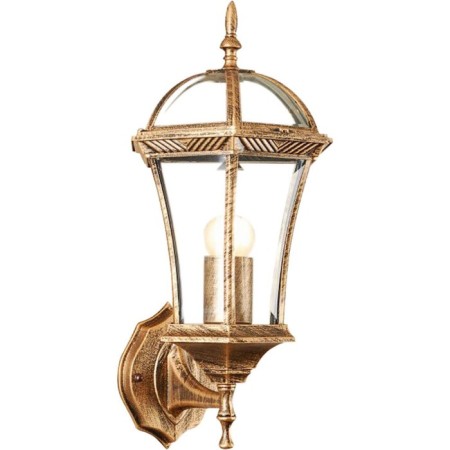 Garden-park lamp Feron PL621, IP44, E27, 60 W, 225x205x540 mm, color black gold