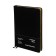 Delivery of a non -jointly A5, 136 sheets in a ruler, leatherette "Nebraska", gold cut, black