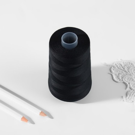 Threads 70ll, 2500 m, black color No. 115-2