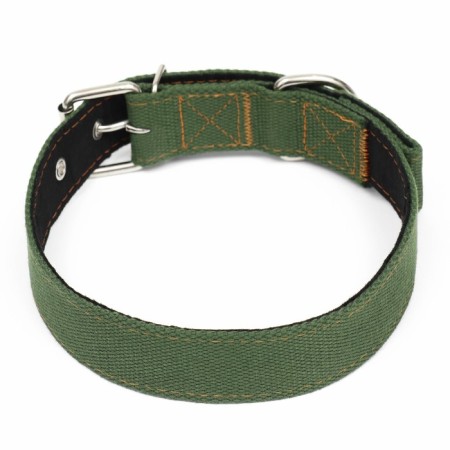 Sprinkle collar with lining, 72 x 3.5 cm, khaki-1