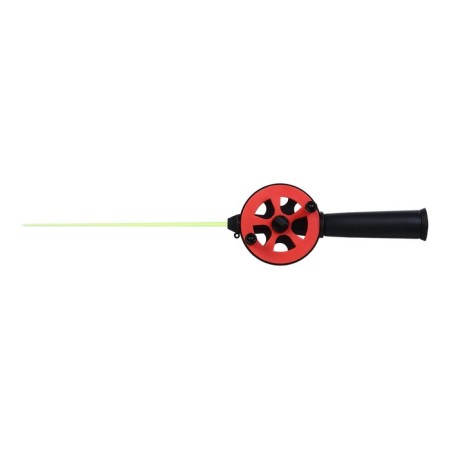 Winter fishing rod "Profi" UP-2 plastic handle, red color-1