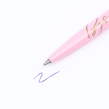 Metal pen with a rotary mechanism "inspire", blue paste 1.0 mm-2