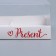 Confectionery box for mousse cakes "Present", 17.8 x 17.8 x 6.5 cm
