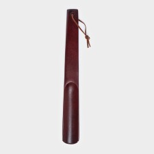 Spoon for shoes wooden, 30 × 4 cm, brown color