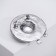 Brooch "Hat", silver color