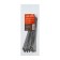 Nylon screed 2.5x150 mm tundra, black color, 25 pcs