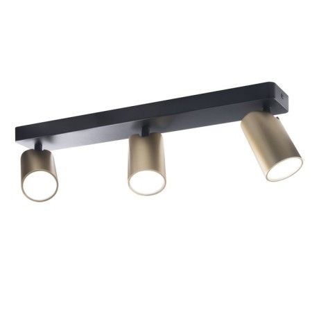 Stitch Mantra Sal, GU10, 3x10W, 450x97x130 mm, black color