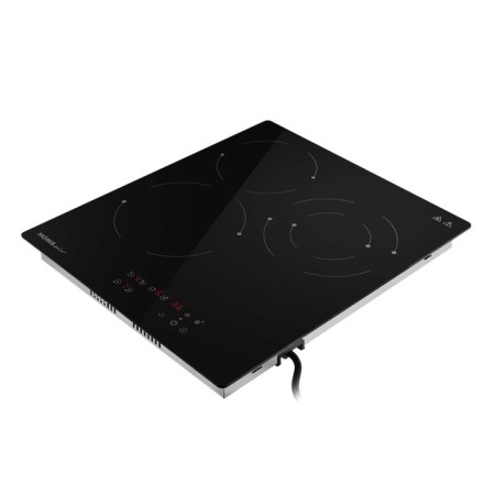 Honing surface Homsair HVC43DBK, electric, 3 burners, sensor, black-2