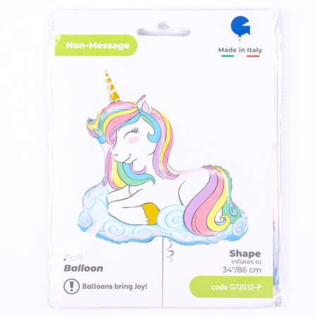Foil ball 34 "Unicorn", figure-2