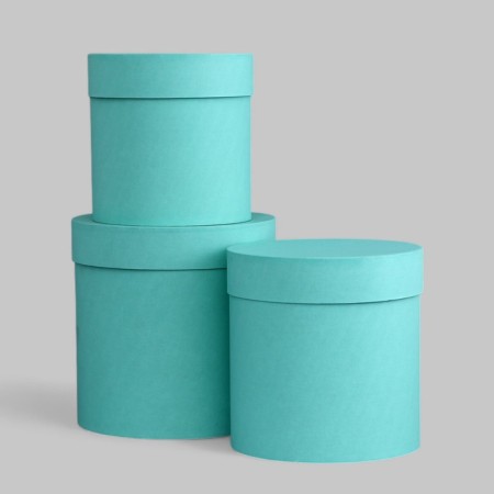Set of hats 3 in 1 mint, 20 x 20 - 16 x 17 cm