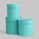 Set of hats 3 in 1 mint, 20 x 20 - 16 x 17 cm