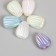 Busina for creativity Plastic "irregular shape with stripes" MICS MIX 1x1.8x2.6 cm
