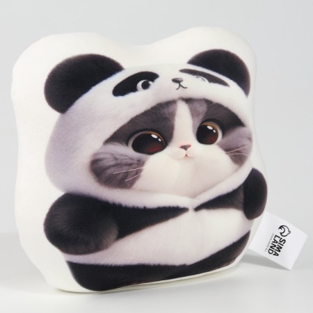Antistress toy "Cat in Panda's costume"-2