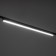 Sprinkle Lamp Ultra "Line" LED 20W 3000K-5700k CRI90 Black 61.5x2.6x2.4cm
