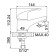 Accoona A9043 shell mixer, single -leaf, silumin, chrome
