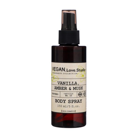A perfumery spray for the body Vegan.love.studio vanilla, amber, Musk female, 150 ml