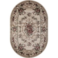 Ковёр овальный Merinos Colizey, размер 100x200 см, цвет cream