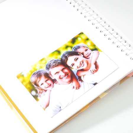 Photo album magnetic 20 sheets "Happy Memories" Kraft 29x24x2 cm-3