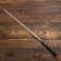 Shampoo with a hot forging handle "Silver hook" Working length - 50 cm