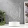 Lamp "Big Eagle" Led White from the network 9.5x13x22cm Risalux
