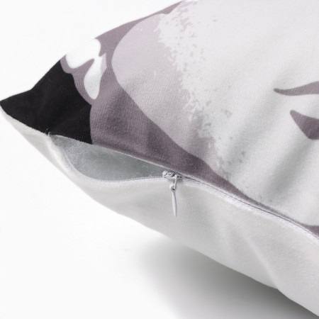 Decorative Ethel Pillow "Men’s Day" 40x40 cm, velor, 100% p/e-3