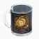 New Year. Golden Snake mug, 300 ml