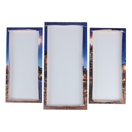 Modular picture "Evening Embankment" (2-25x52; 1-30x60) 60x80 cm-2