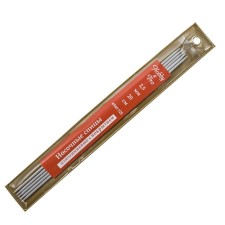 Nosy aluminum knitting needles with 20 cm/2.5 mm coating