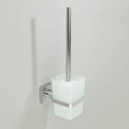 Suspended toilet brush Rhin K-8727, silver