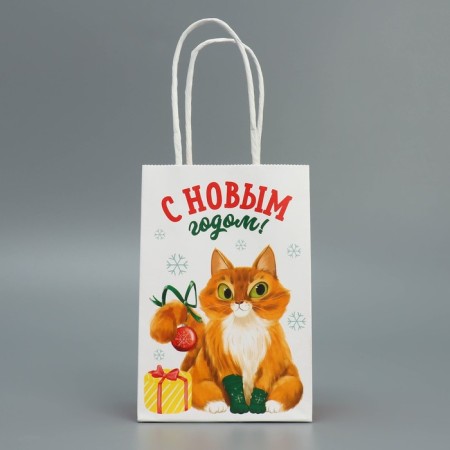 Crafts "Happy New Year", 15 x 10 x 6 cm, new year-3