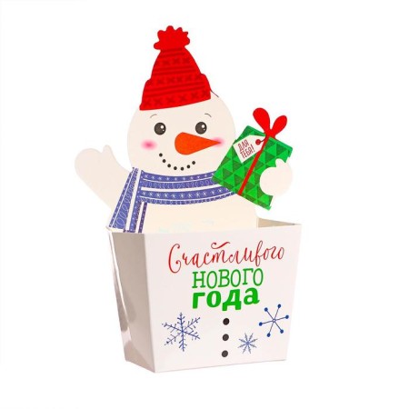 New Year's Snec-Box "Happy New Year!", Snowman-4