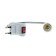 Ecola adapter, fork/cartridge E14, 395 × 45 mm, with a switch, white
