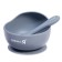 Feed for feeding, food silicone, gray color