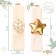 New Year's gift set: bracelets - rattles "Leaf and star", 2 pcs.