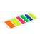 Bookmarks with adhesive edge plastic 12x45 mm, Erichkrause "Neon", 20x45 mm, 150 sheets 5 colors